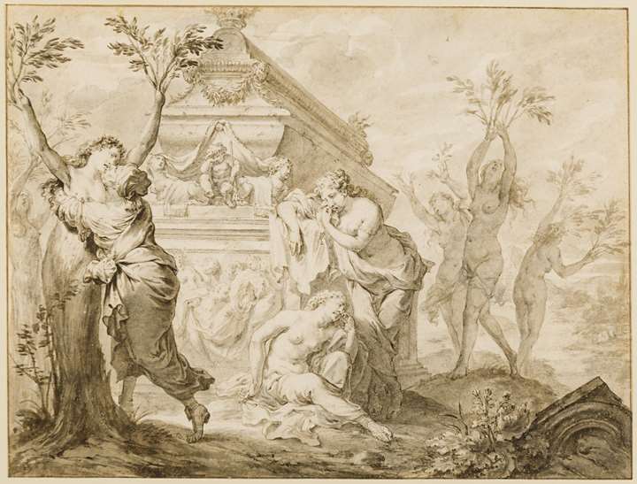 The Sisters of Phaeton Transformed into Poplars